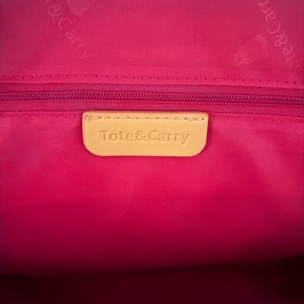 Yellow Textured Backpack - Picture 13 of 13
